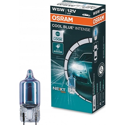 Osram Cool Blue Intense W5W W2,1x9,5d 12V 5W 2825CBN | Zboží Auto