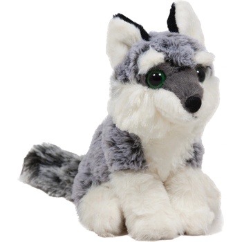 Амек Тойс Плюшена играчка Амек Тойс - Вълк, сив меланж, 18 cm (011311-1)