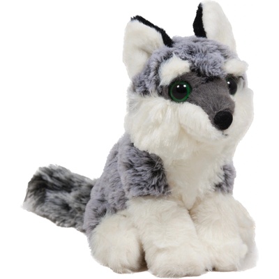 Амек Тойс Плюшена играчка Амек Тойс - Вълк, сив меланж, 18 cm (011311-1)