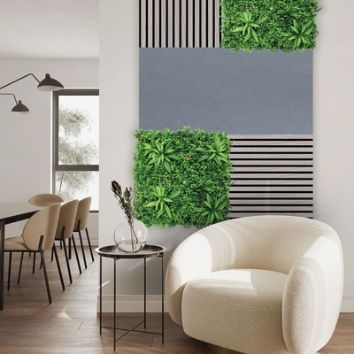 Jangal Modular Wall rPET GREY 11203B 1040 x 520 mm 0,5408m²