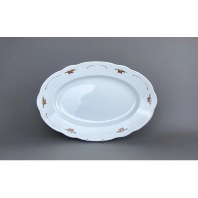 Moritz Zdekauer mísa oválná Betty vánoční porcelán 36 x 24 cm