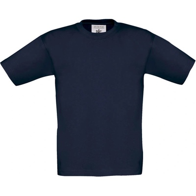 B&C dětské tričko Exact 150 kids t shirt námořní modrá