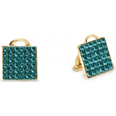 Spark se Swarovski Elements Kingdom Clips KLGFM6EM Emerald zelené