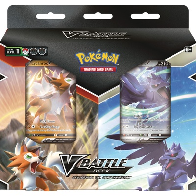 Pokémon TCG V Battle Deck Bundle Lycanroc V vs. Corviknight V