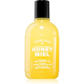 Perlier Honey Miel Honey & Matcha Tea крем за душ и вана 500ml