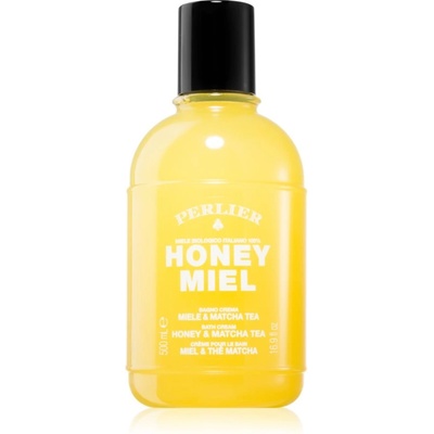 Perlier Honey Miel Honey & Matcha Tea крем за душ и вана 500ml
