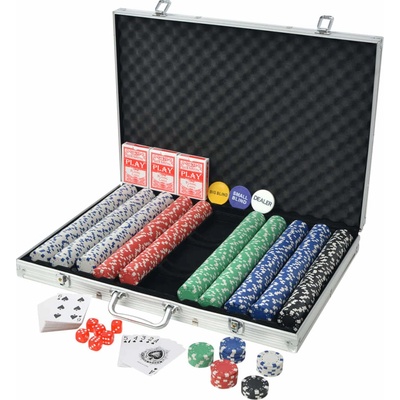 Vidaxl Poker set 1000 – Zboží Dáma