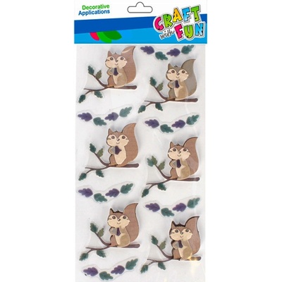 Hobby craftfun veveričky 6 kusov