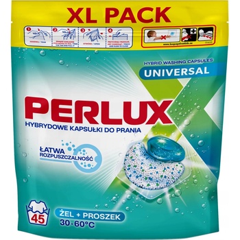 Perlux Univerzálne pracie kapsule 45 PD gél + prášok v jednom