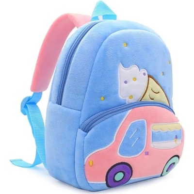 Toybit Dětský plyšový batoh Zmrzlinářský Vůz