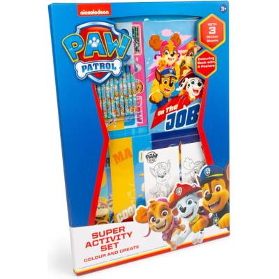Nickelodeon Paw Patrol sada zábavných aktivit se 4 plakáty