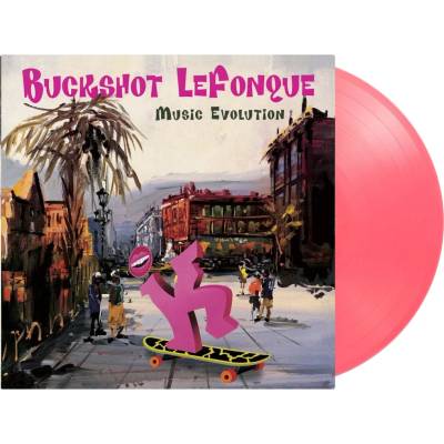 Buckshot LeFonque - Music Evolution Pink Vinyl LP