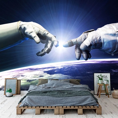 Art gift Фототапет - Среща в космоса