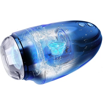Hidden Desire Fusion X Aqua Bubble Masturbator Blue