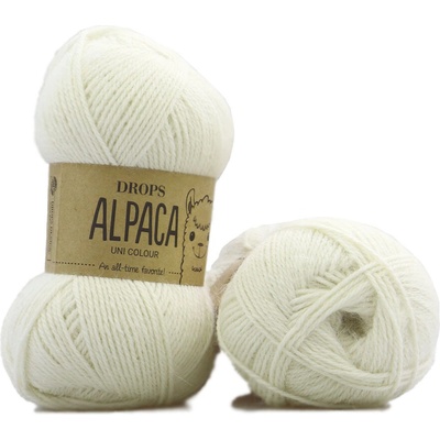 Drops Alpaca UNI 0100 smetanová