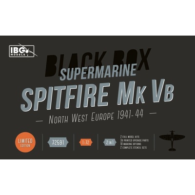 IBG Supermarine Spitfire Mk Vb North West Europe 1941-44 Black Box Limited Edition 1:72