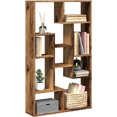 Knihovna kouřový dub 60x20x120 cm