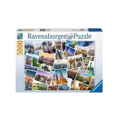 Ravensburger Пъзел Ravensburger 5000 части - Ню Йорк градът който никога не спи, 7017433
