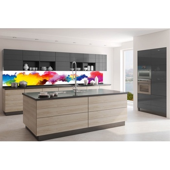 DIMEX ART s. r. o Фототапет за кухня - цветен абстракт 350 x 60 см