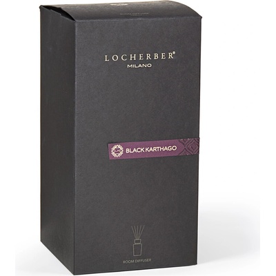 Locherber Milano Aroma difuzér s tyčinkami black karthago 1000 ml