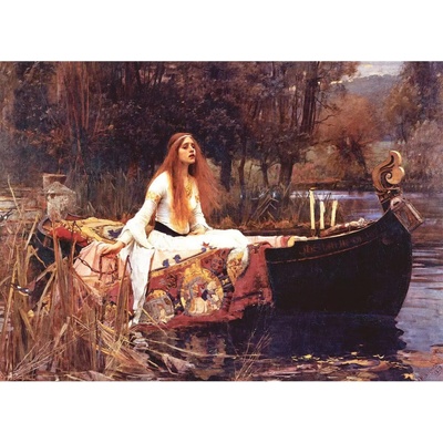 EuroGraphics Jigsaw Waterhouse The Lady 1000 dílků