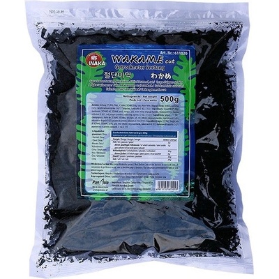 Inaka mořská řasa wakame sušená krájená 500 g