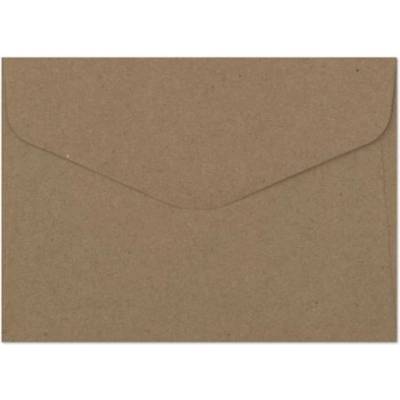Galeria Papieru Obálka B7 Kraft tmavě béžová 120g, 10ks