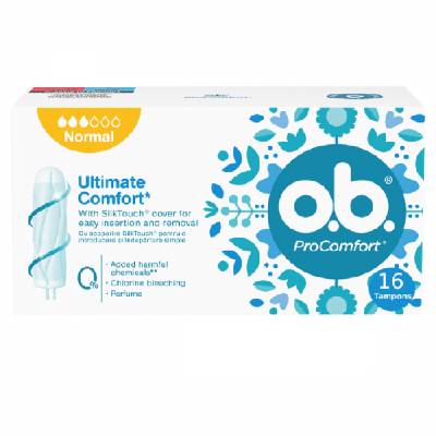 Дамски тампони O. B. Pro Comfort супер 16бр