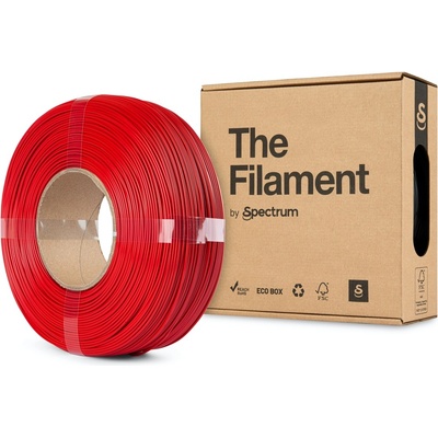 Spectrum The Filament" by Spectrum TF-24061, ReFill PETG, 1, 75 мм, техническо червено, 1 кг (TF-24061)