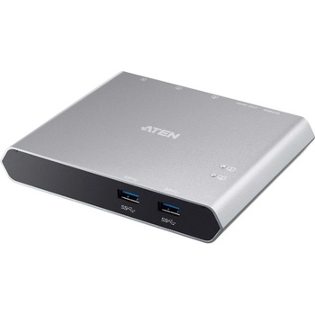 ATEN Kvm превключвател, aten us3310, 2-портов, 4k, hdmi, usb-c (aten-us3310-at)