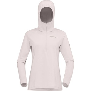 Norrøna Дамски поларен пуловер Norrøna Women's Falketind Warm1 Hood Fleece jumper - Oatmeal (105-7309-0313)