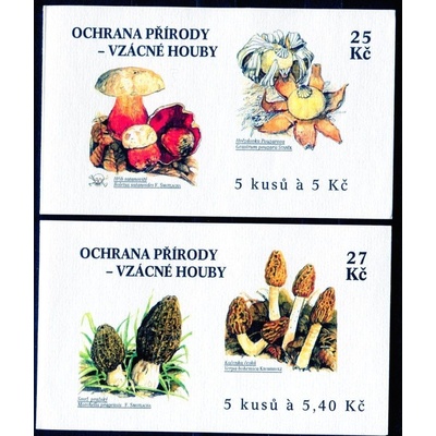 (2000) ZS 81 - 82 - Česká pošta - Ochrana přírody - Vzácné houby