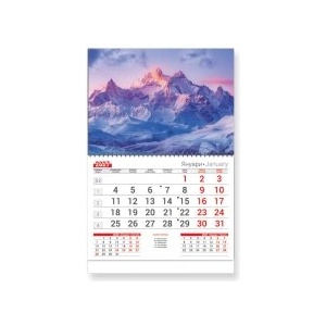 Plesio Стенен календар Природа 13 листа 2027г