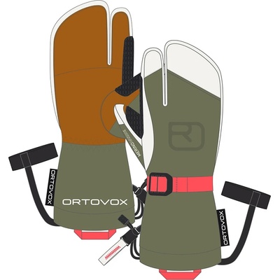 Ortovox Merino Freeride 3 Finger wild herbs – Zboží Mobilmania