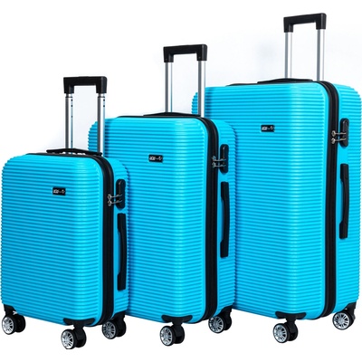 Aga Travel Sada cestovných kufrov MR4651 Svetlo modrá