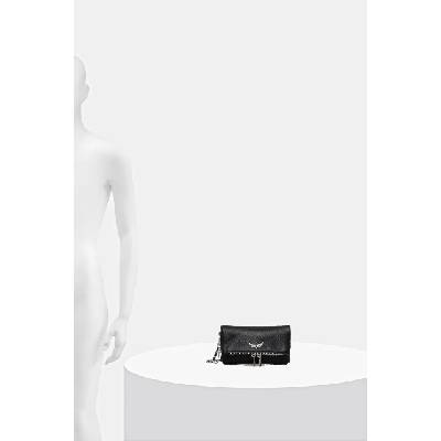 Zadig&Voltaire Кожена чанта ZADIG&VOLTAIRE ROCK NANO GRAINED LEATH STUDS (LWBA03977)