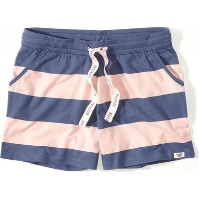 Mustang Dámske kraťasy BLOG STRIPES modro-růžové