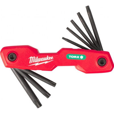 Milwaukee sada skladacích imbusových kľúčov torx 8ks 4932480979