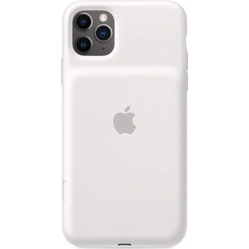 Apple Smart Battery Case - оригинален кейс с вградена батерия за iPhone 11 Pro (бял)