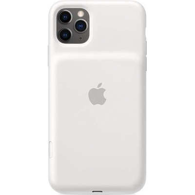 Apple Smart Battery Case - оригинален кейс с вградена батерия за iPhone 11 Pro (бял)