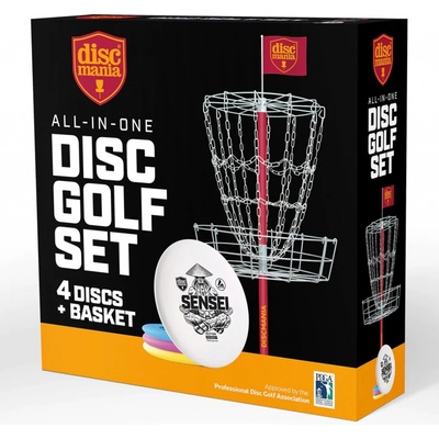 Discmania set All-in-one - Lite PRO Basket +4x disk