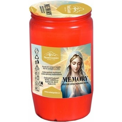Olejová náplň do kahancov MEMORY 110 g, červená