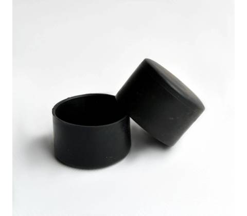 Čepička PVC 38 mm - černá