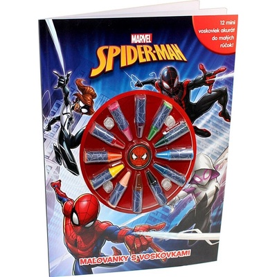 Spider-Man: Omalovánky s voskovkami Egmont ČR