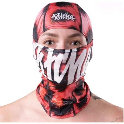 kukla Pitcha NINJA balaclava cheetah pink