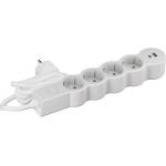 Legrand Разклонител 4x 2P+E Шуко с бутон ON/OFF и 2x USB A+C 15W с кабел 1.5m цвят Бял/светлосив Standart - Legrand Standart 694426 (694426)