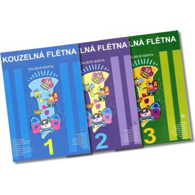 Kouzelná flétna 1-3 + CD zobcová flétna sada produktů