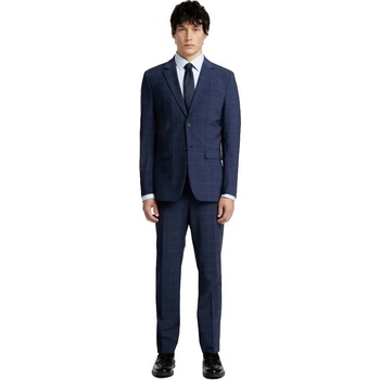 SELECTED Сако Selected Slim-Lewis Check blazer - Blue (Navy Blazer / Window Pane)