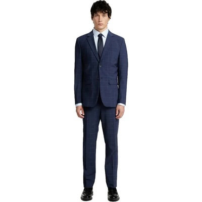 SELECTED Сако Selected Slim-Lewis Check blazer - Blue (Navy Blazer / Window Pane)