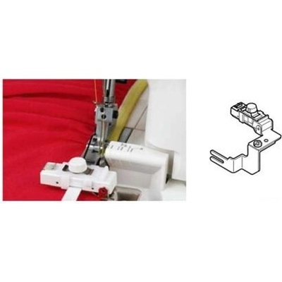 Janome Patka pro všívání a řasení gumy (pro overlocky)